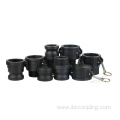 Plastic Camlock fittings type DP